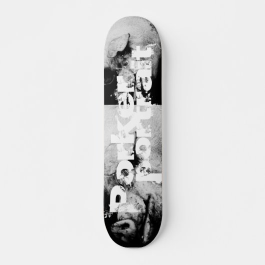 portret persoonlijk skateboard (Voorkant)