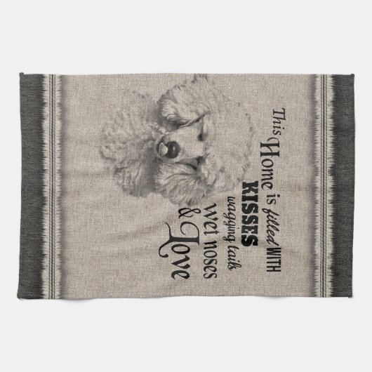  portret portretteren theedoek (Horizontaal)