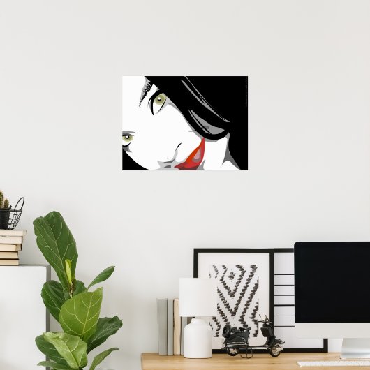 portret poster (Thuiskantoor)