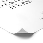 Portret Poster afdrukken (Hoek)