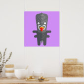 Portret Poster Tumata-Ga Clupkitz (Keuken)