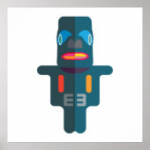 Portret Poster van Aü-Aa Clupkitz (Voorkant)