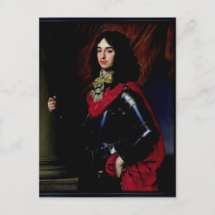 Portret Prince Edward van Palts in Armor Briefkaart