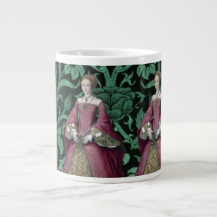 Portret Prinses Elizabeth Tudor, Queen Grote Koffiekop
