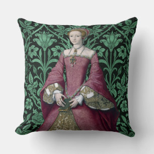 Portret Prinses Elizabeth Tudor, Queen Kussen