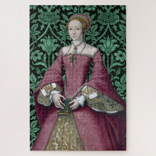Portret Prinses Elizabeth Tudor, Queen Legpuzzel (Verticaal)
