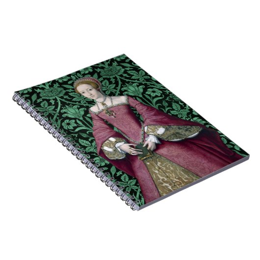 Portret Prinses Elizabeth Tudor, Queen Notitieboek (Rechterzijde)