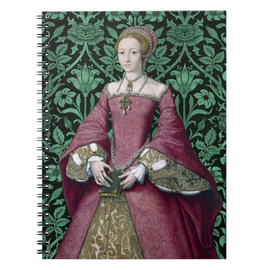Portret Prinses Elizabeth Tudor, Queen Notitieboek (Voorkant)