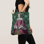 Portret Prinses Elizabeth Tudor, Queen Tote Bag (Dichtbij)