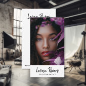 Portret QR Code Fotograaf Visitekaartje