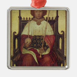 Portret Richard II "Het Westminster-portret" Metalen Ornament