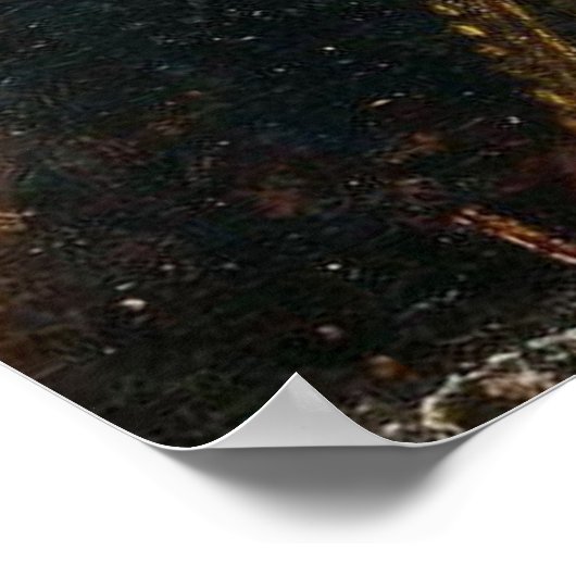  portret schilderen van William Shakespeare Poster (Hoek)