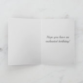 Portret Serene Mystical Dark Fantasy Vrouw Kaart (Binnen)