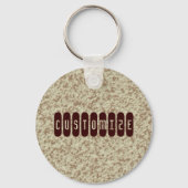 Portret - Sjabloon Sleutelhanger (Voorkant)