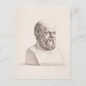 Portret Socrates Briefkaart (Voorkant)