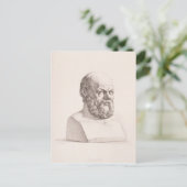 Portret Socrates Briefkaart (Staand voorkant)