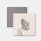 Portret Socrates Magneet (Voorkant / Achterkant)