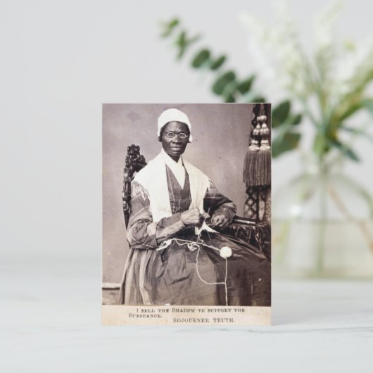 Portret  Sojourner Truth Briefkaart (Staand voorkant)