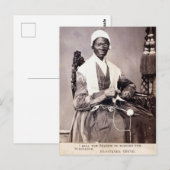 Portret  Sojourner Truth Briefkaart (Voorkant / Achterkant)