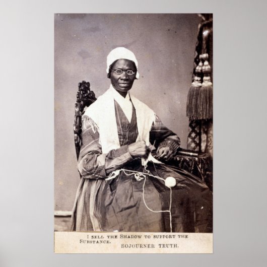 Portret  Sojourner Truth Poster (Voorkant)