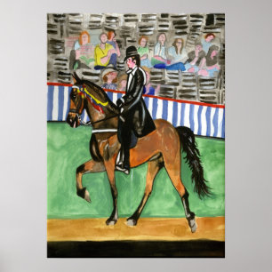 Portret Tennessee Walking Horse Poster