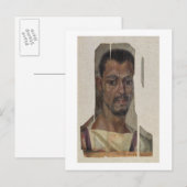 Portret uit Fayum (bijtende was op hout) Briefkaart (Voorkant / Achterkant)
