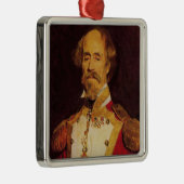  portret van 19e-eeuwse generaal metalen ornament (Rechts)