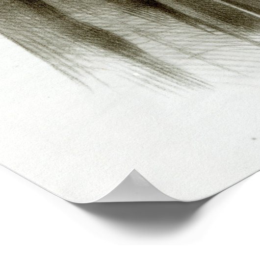 Portret van Abd-El-Kader Poster (Hoek)