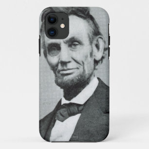 Portret van Abe Lincoln 1 iPhone 11 Hoesje