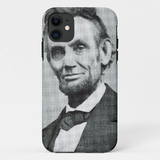 Portret van Abe Lincoln 1 Case-Mate iPhone Case (Achterkant)