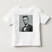 Portret van Abe Lincoln 1 Kinder Shirts (Voorkant)