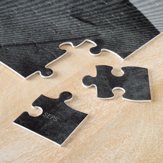 Portret van Abe Lincoln 1 Legpuzzel (Zijkant)