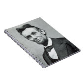 Portret van Abe Lincoln 1 Notitieboek (Rechterzijde)