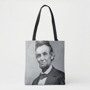 Portret van Abe Lincoln 1 Tote Bag