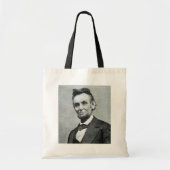 Portret van Abe Lincoln 1 Tote Bag (Voorkant)