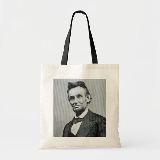 Portret van Abe Lincoln 1 Tote Bag (Voorkant)