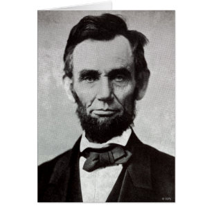 Portret van Abe Lincoln 2