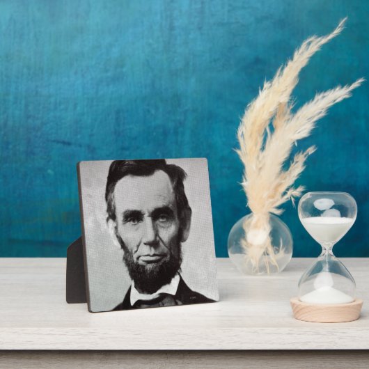 Portret van Abe Lincoln 2 Fotoplaat (Insitu)