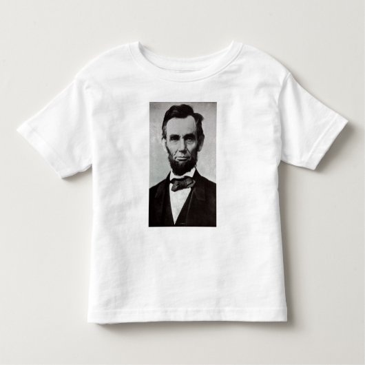 Portret van Abe Lincoln 2 Kinder Shirts (Voorkant)