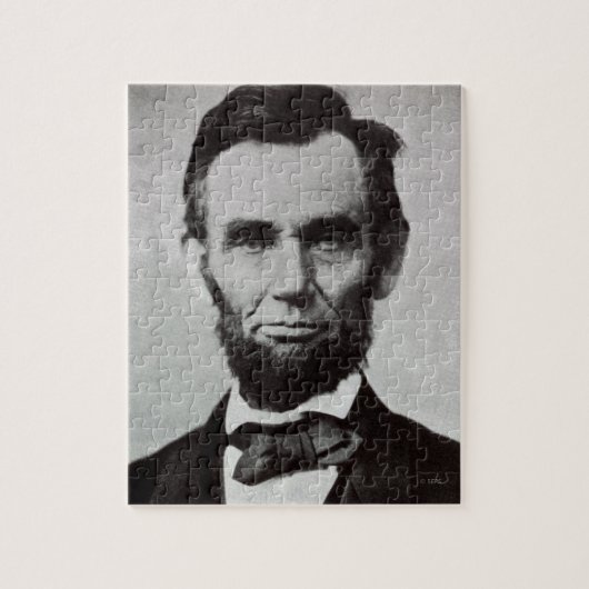 Portret van Abe Lincoln 2 Legpuzzel (Verticaal)