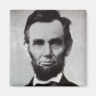 Portret van Abe Lincoln 2 Magneet