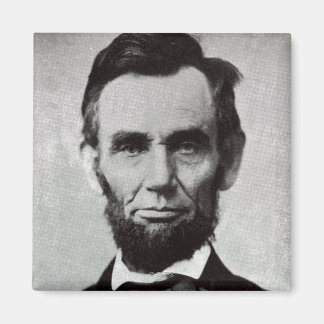 Portret van Abe Lincoln 2 Magneet