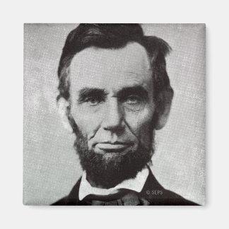 Portret van Abe Lincoln 2 Magneet
