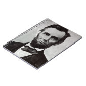 Portret van Abe Lincoln 2 Notitieboek (Linkerzijde)