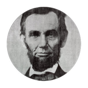 Portret van Abe Lincoln 2 Snijplank