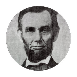 Portret van Abe Lincoln 2 Snijplank