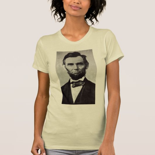 Portret van Abe Lincoln 2 T-shirt (Voorkant)