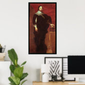 Portret van Abel Janszoon Tasman Poster (Thuiskantoor)