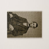 Portret van Abraham Lincoln (1809-65) (foto) Legpuzzel (Horizontaal)