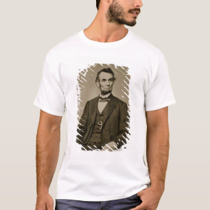 Portret van Abraham Lincoln (1809-65) (foto) T-shirt
